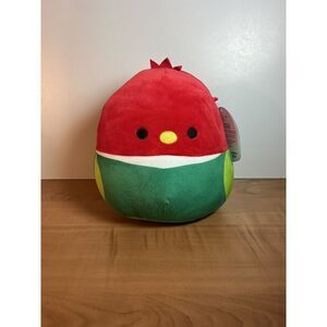 Mexican Squishmallow EMILIANO Quetzal Bird Cinco de Mayo Kellytoy Plush